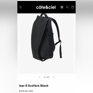 Modern Black Men's Backpack